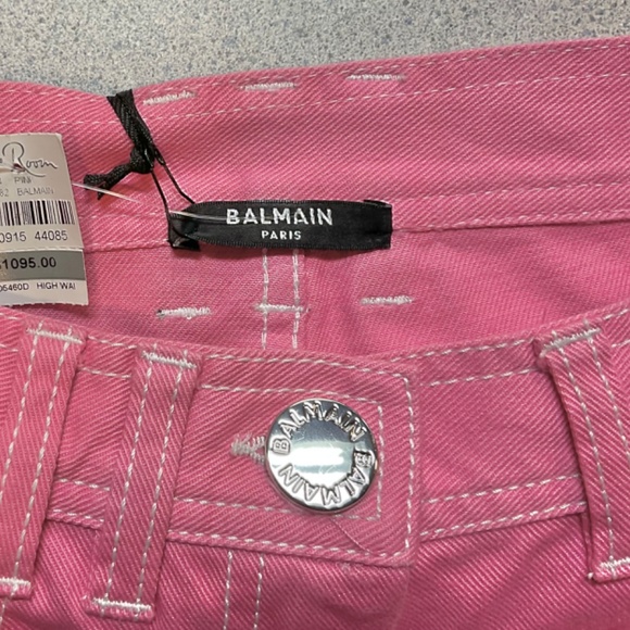 Balmain Barbie Pink Skinny Jeans - Picture 4 of 9